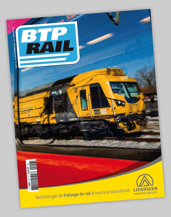 Linsinger-Titelseite-BTP-RAIL-700 gestaltete Titelseite Fachzeitschrift